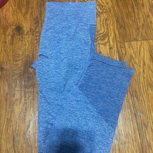 New Blue Seamless Workout Leggings